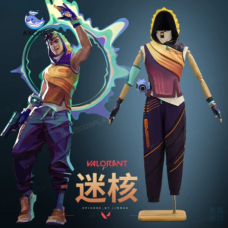 Anime Cosplay Characters - KKCos VALORANT Miks Cosplay Costume Full