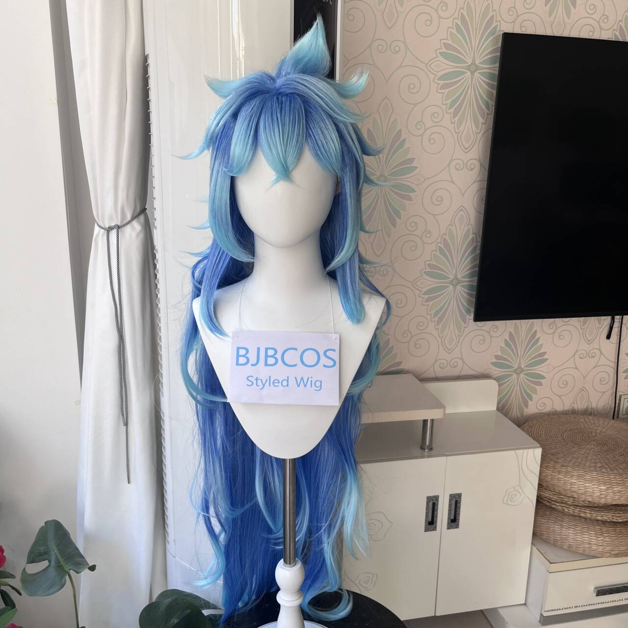 Anime Cosplay Long Hair - [Styled Wig]Anime Game Twisted Wonderland Idia