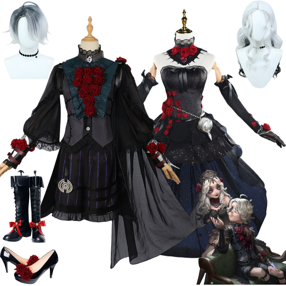 Anime Cosplay For Couples - Identity V Cosplay, Patient of the