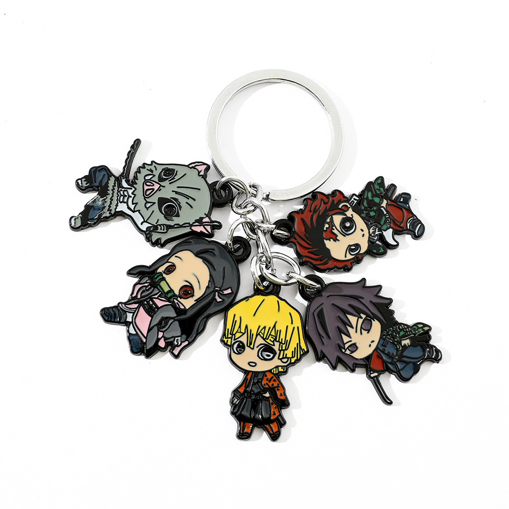 Cosplay Anime Tsunade - Cute Anime Demon Slayer Peripheral Keychain