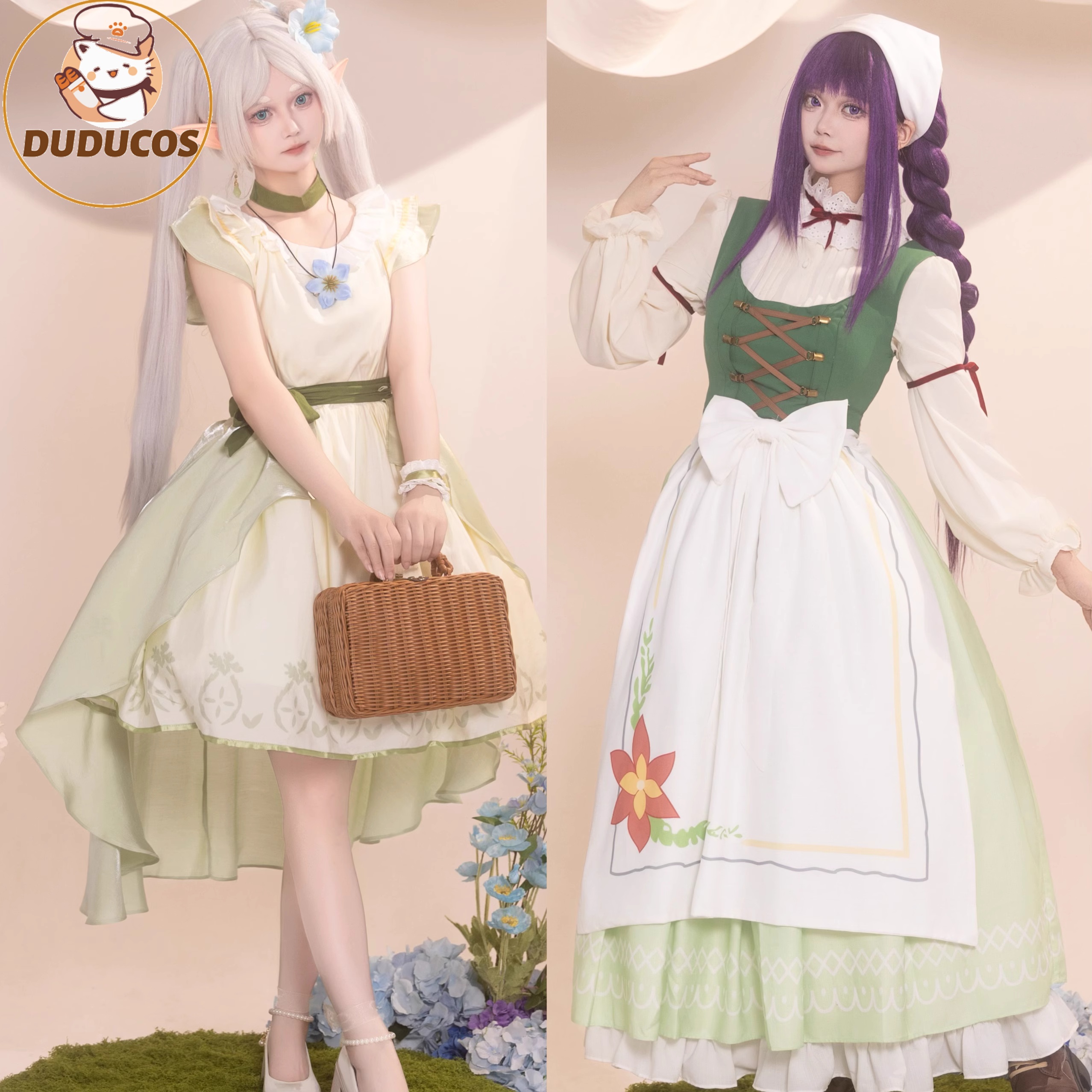 Anime Cosplay Maid - Anime Frieren: Beyond Journey's End Fern
