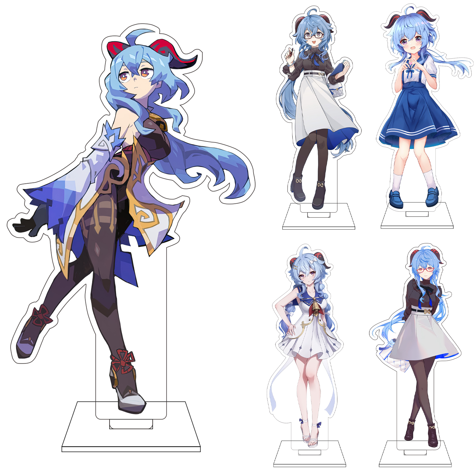 Anime Cosplay In Japan - 16CM Anime Genshin Impact Cosplay Acrylic