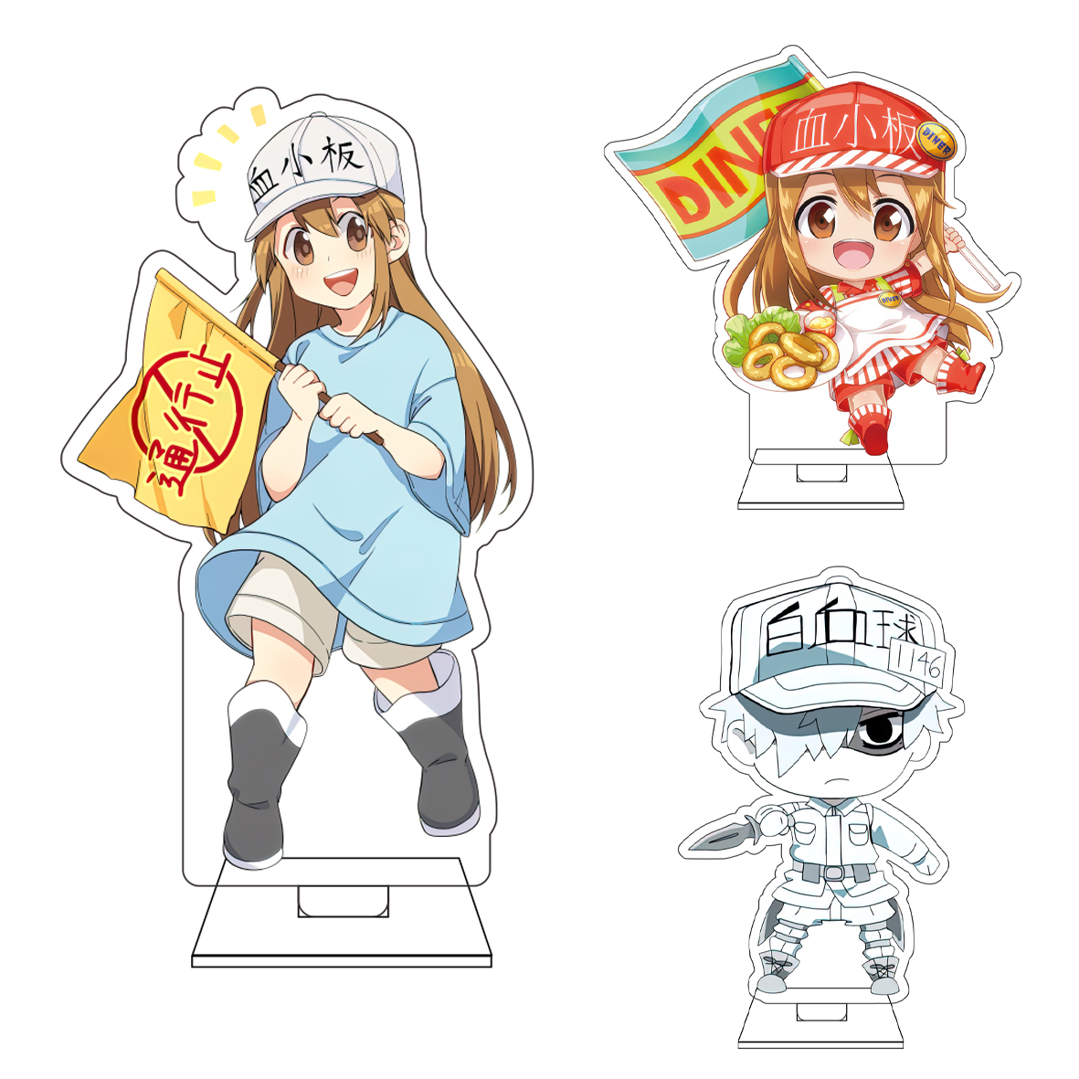 Anime Cosplay In Japan - 10CM Anime Cells at Work! Cosplay