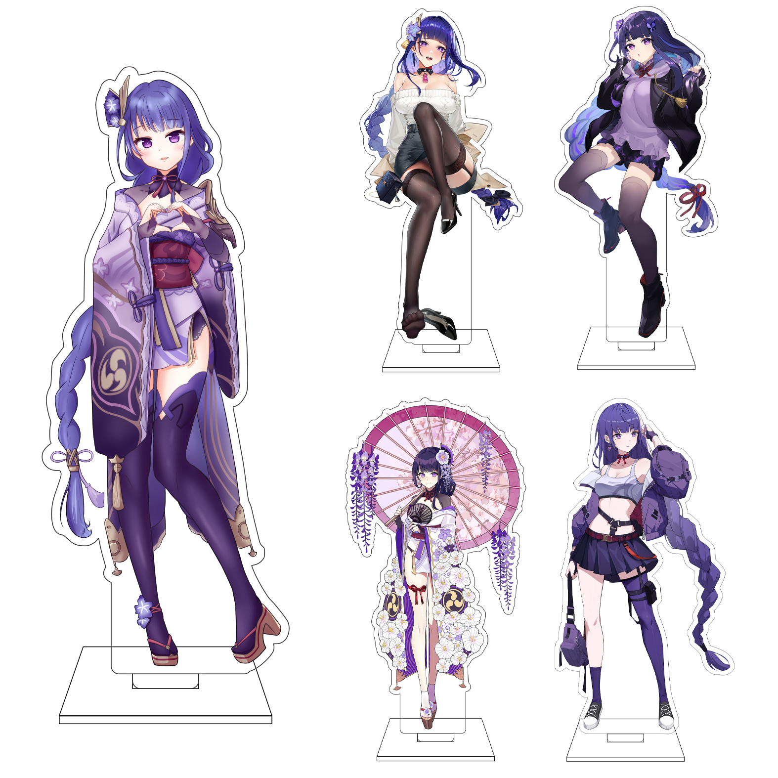 Anime Cosplay In Japan - 16CM Anime Genshin Impact Cosplay Acrylic