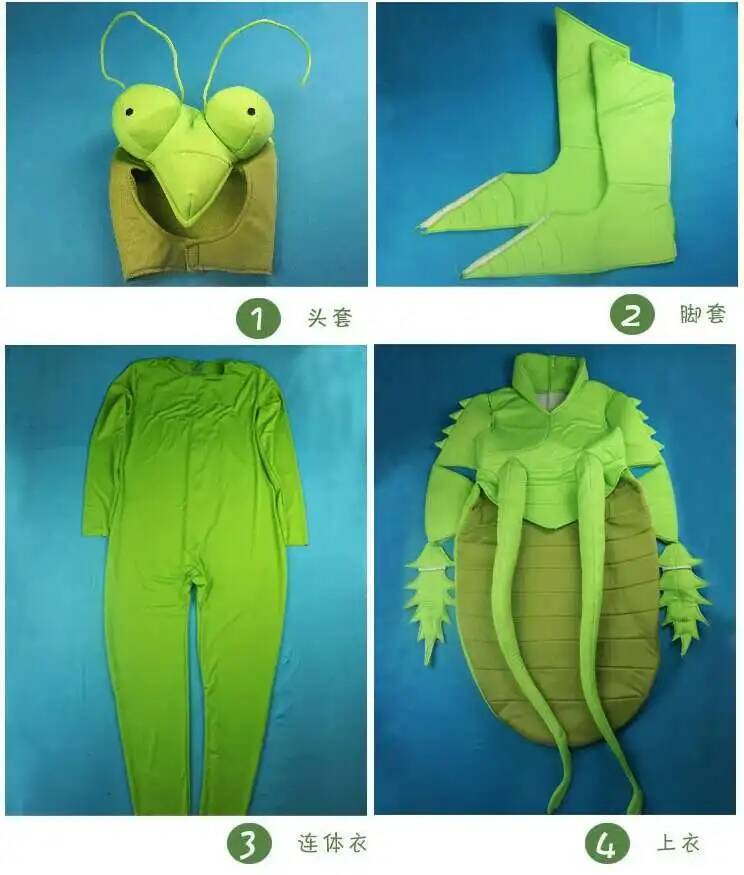 Adult Halloween Green Cricket  - đánh giá và giá Anime Cosplay Characters
