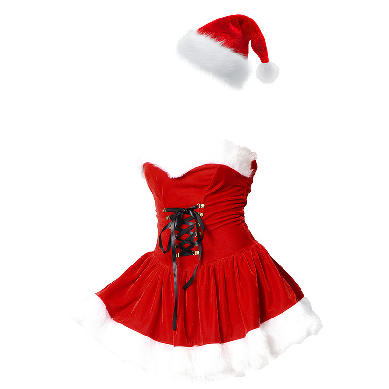 Women's Christmas Dress Adult  - đánh giá và giá Anime Cosplay Makeup