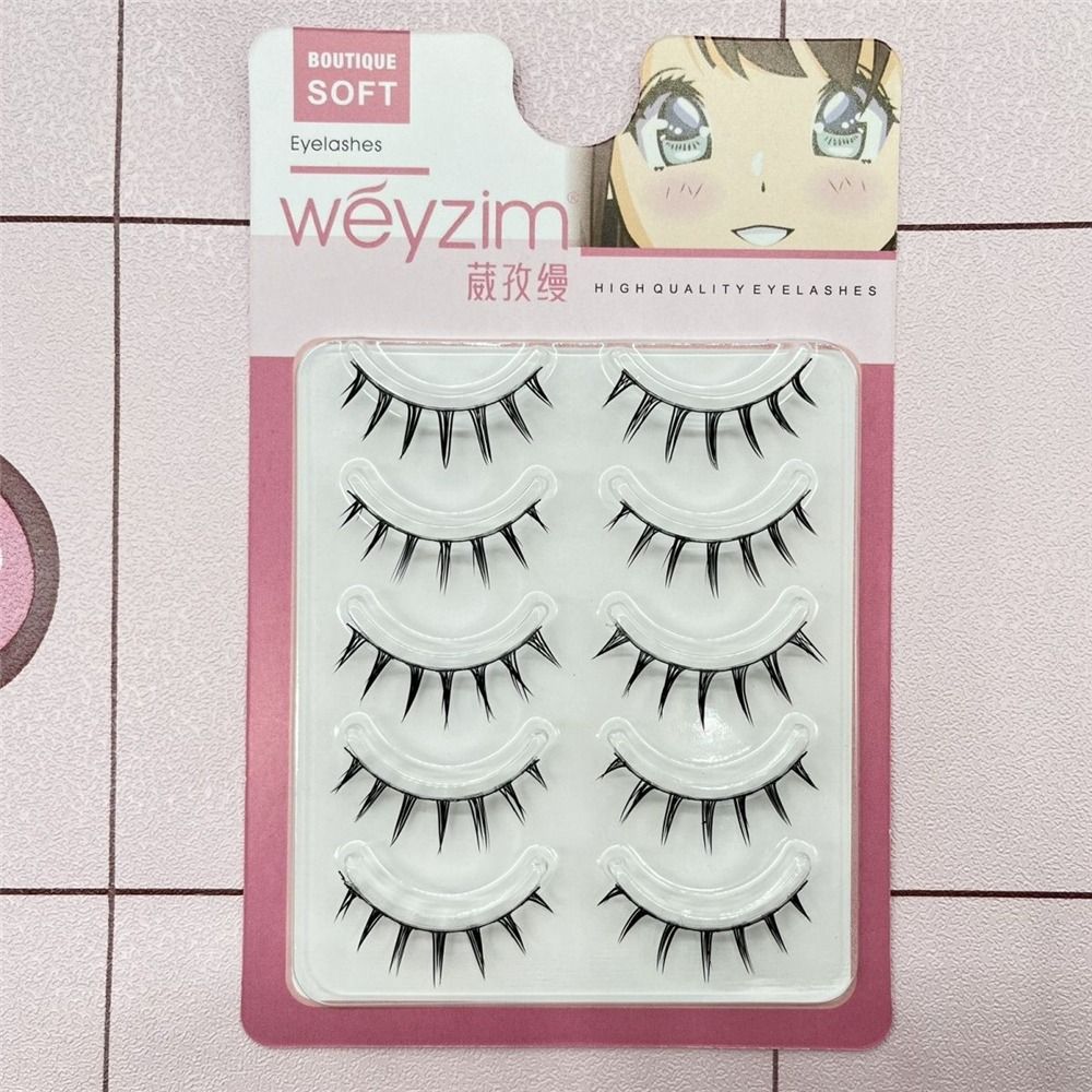 Faux Mink False Eyelashes 5 Pa - đánh giá và giá Anime Cosplay Makeup