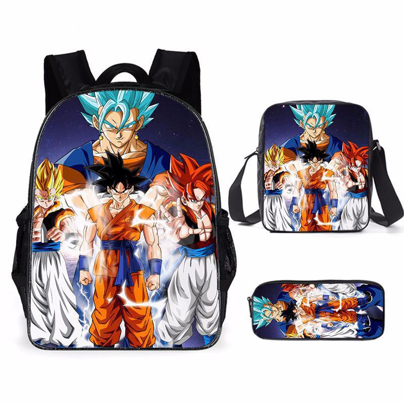 Kawaii Cartoon Saiyan Print Ba - đánh giá và giá Anime Cosplay Ai