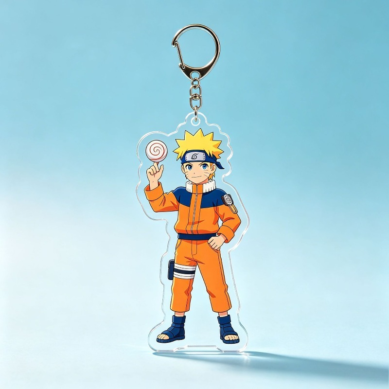 Cute Cartoon Ninja Acrylic Key - đánh giá và giá Anime Cosplay Ai