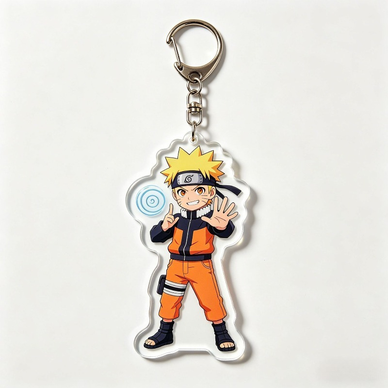 Cute Cartoon Ninja Acrylic Key - đánh giá và giá Anime Cosplay Ai