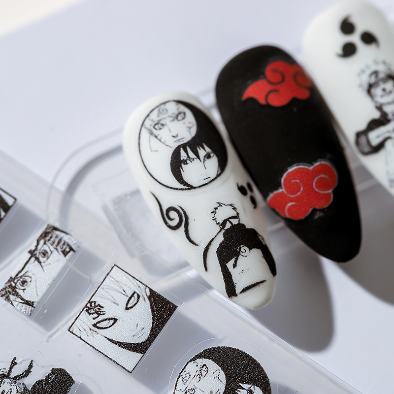Narutos Peripheral 5D Nail Art - đánh giá và giá Naruto Headband Metal