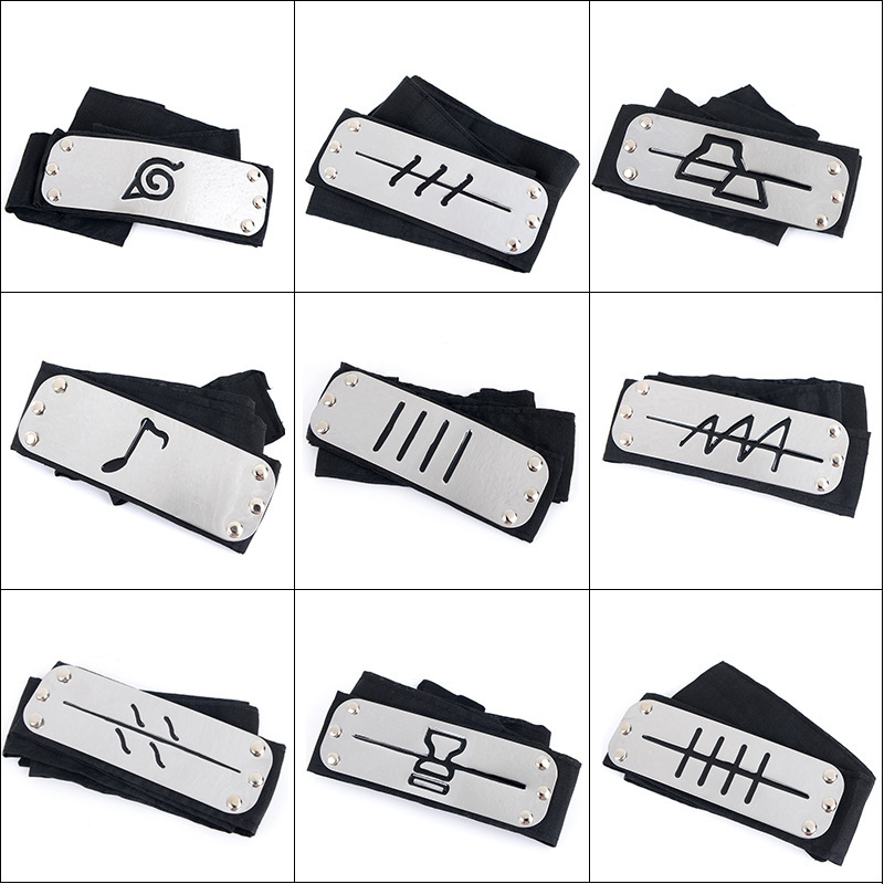 Anime Kakashi Headband Cosplay - đánh giá và giá Naruto Headband Metal