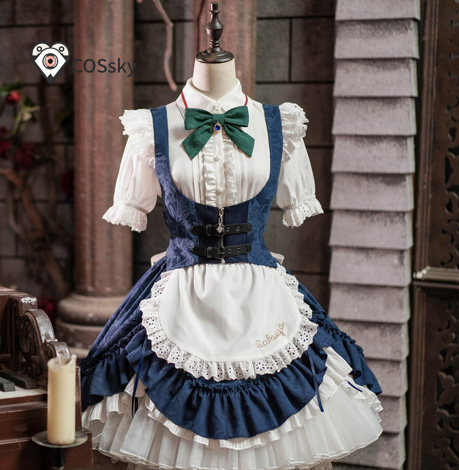 Izayoi Sakuya Touhou Project C - đánh giá và giá Anime Cosplay Maid