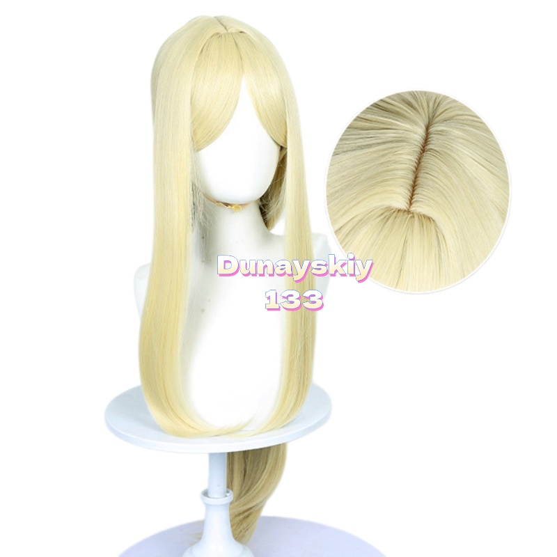 August Stilza Blonde Long Cosp - đánh giá và giá Anime Cosplay Long Hair