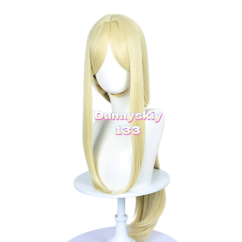 August Stilza Blonde Long Cosp - đánh giá và giá Anime Cosplay Long Hair