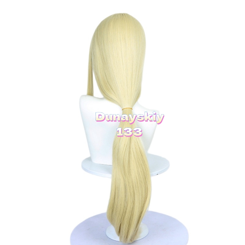August Stilza Blonde Long Cosp - đánh giá và giá Anime Cosplay Long Hair