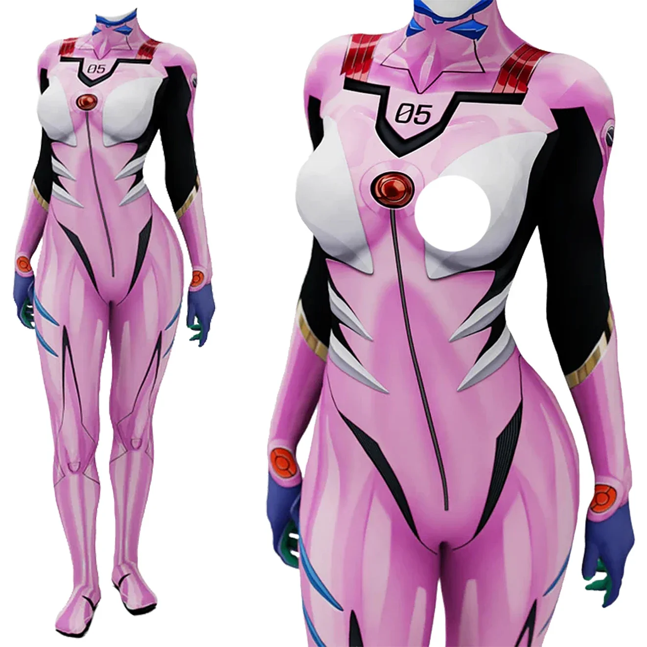 Anime EVA 05 Makinami Cosplay  - đánh giá và giá Anime Cosplay Girl