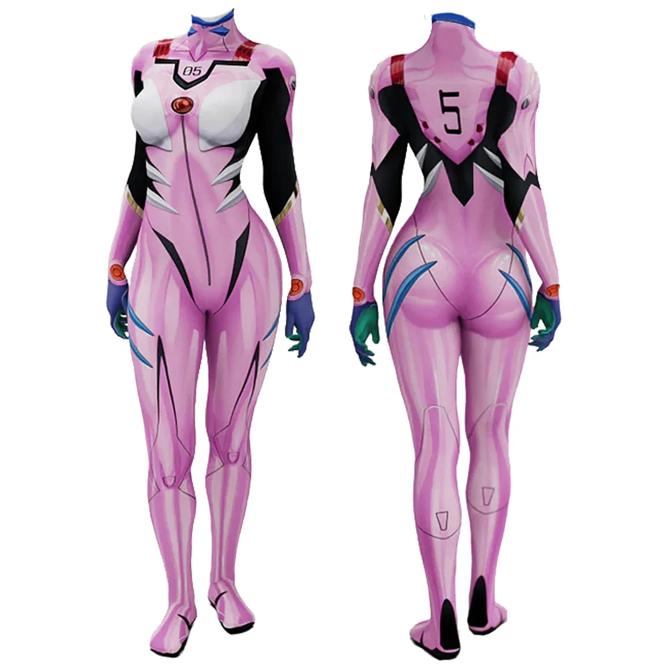 Anime EVA 05 Makinami Cosplay  - đánh giá và giá Anime Cosplay Girl
