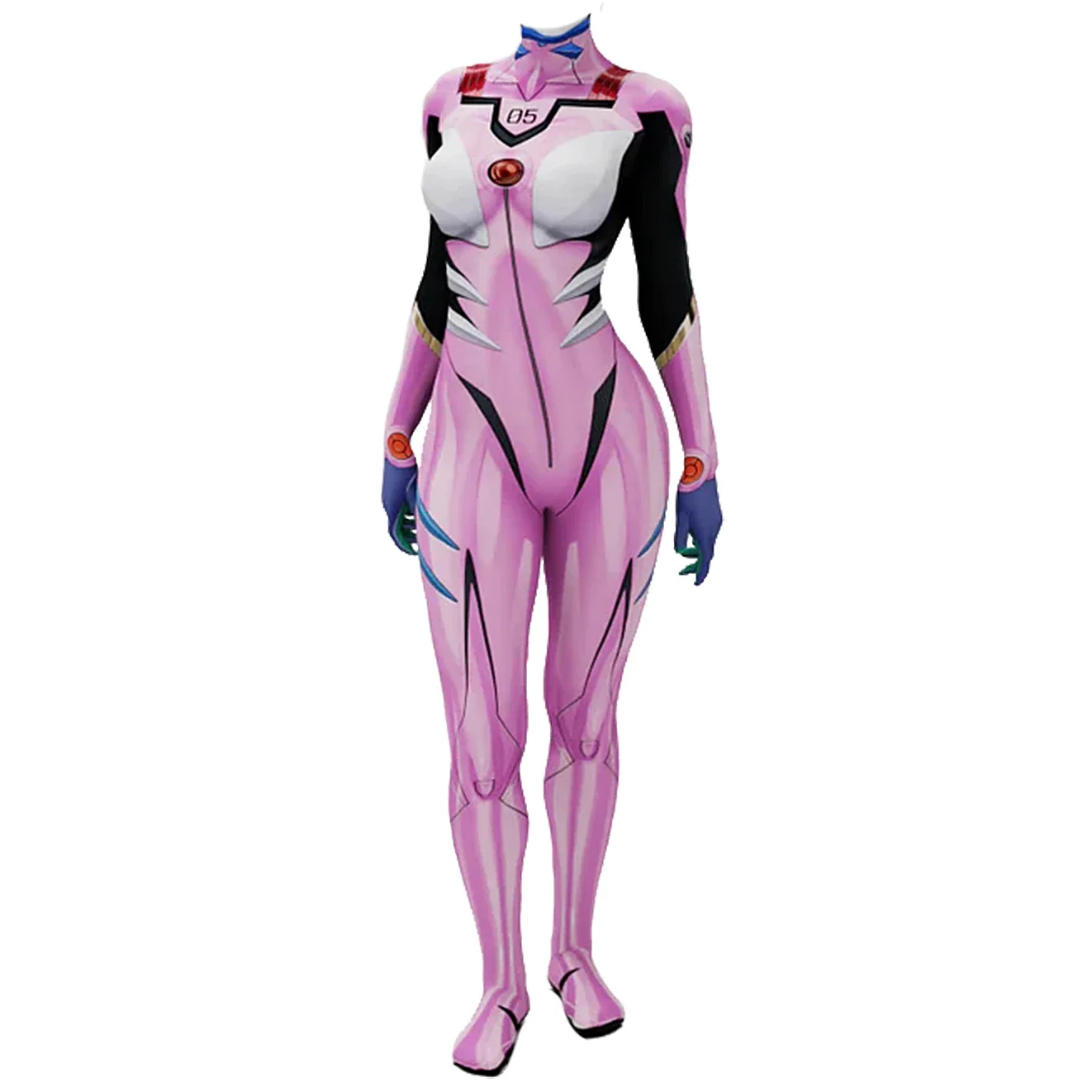 Anime EVA 05 Makinami Cosplay  - đánh giá và giá Anime Cosplay Girl