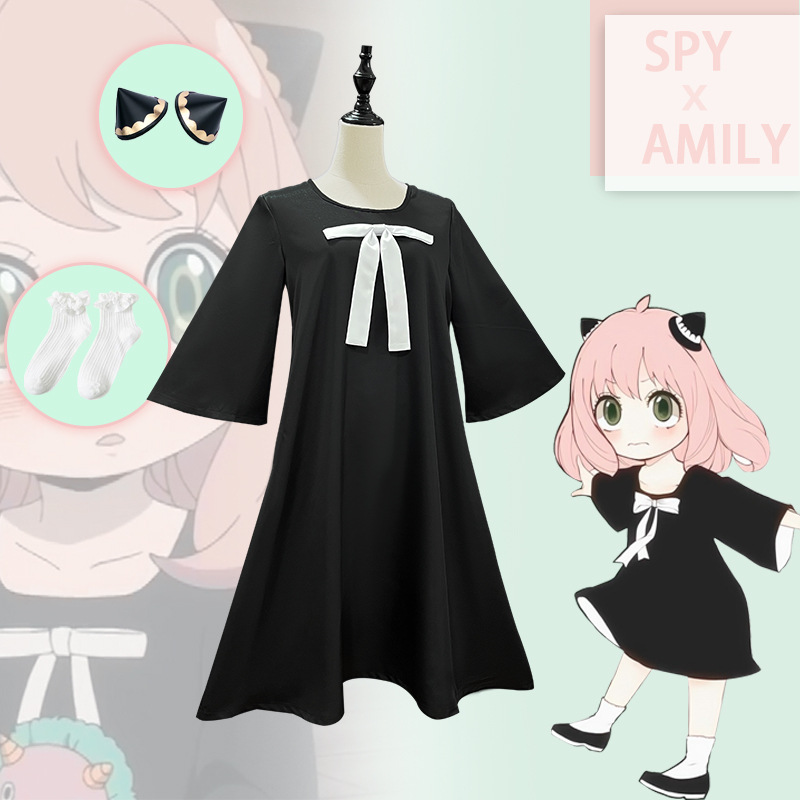 Spy x Family Anya Forger Cospl - đánh giá và giá Anime Cosplay Anya