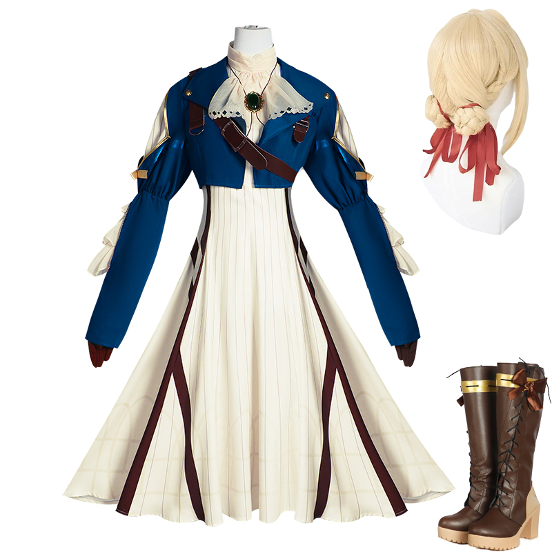 Violet Evergarden Cosplay Cost - đánh giá và giá Violet Evergarden Dress