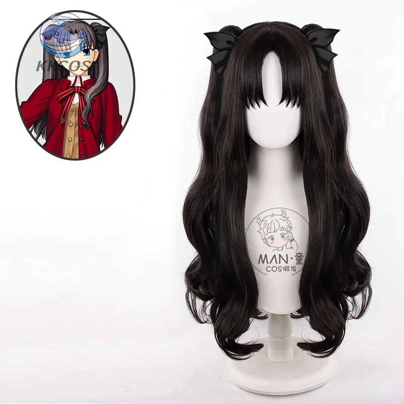 Anime Tohsaka Rin Cosplay Wig  - đánh giá và giá Anime Cosplay Long Hair
