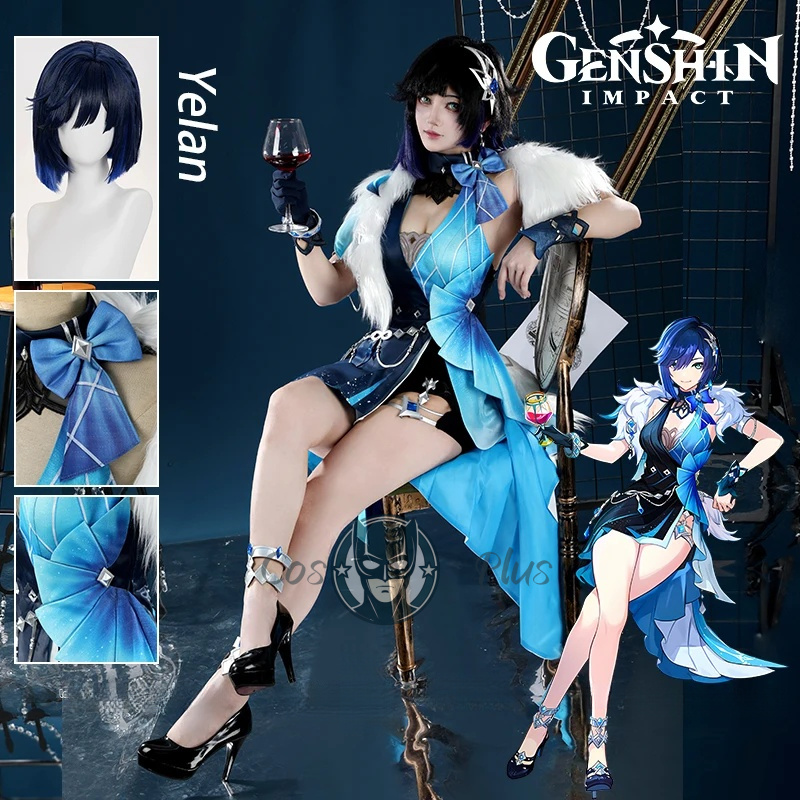 Genshin Impact Yelan Cosplay C - đánh giá và giá Anime Cosplay Girl
