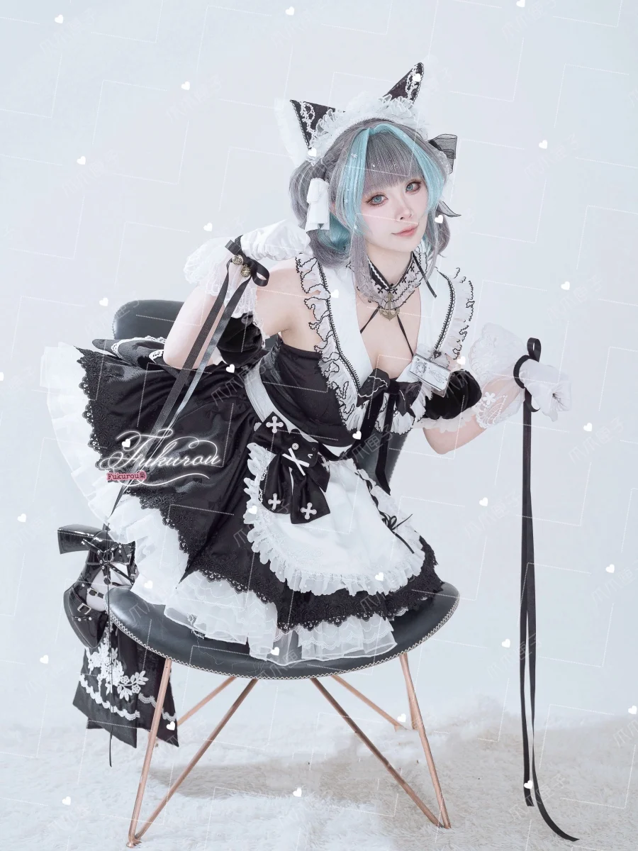 COFUN Game Azur Lane Cheshire  - đánh giá và giá Anime Cosplay Maid